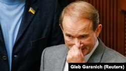 Viktor Medvedchuk, liderul Mișcării obștești Alegerea Ucrainei, în Rada supremă de la Kiev
