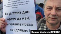 Sa jednog od ranijih protesta Kragujevčana