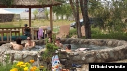 Пансионат "Керемет суу" до конфликта.