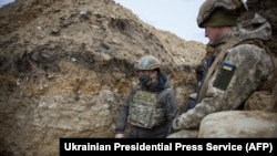 ზელენსკი ფრონტის ხაზზე 