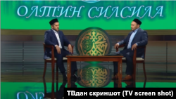 Өзбек телеканалдарындагы берүүлөрдүн бири. 