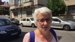 O protestatară depune plângere la Parchetul Militar