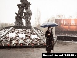 Președinta Maia Sandu la Memorialul „Victimelor fascismului”, 27 ianuarie, 2021