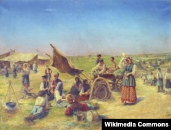 Костянтин Трутовський. «Переселенці у Курській губернії»