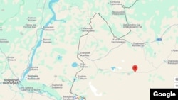 Местность на территории западного Казахстана, куда упал похожий на беспилотник предмет/