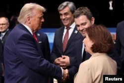 Дональд Трамп під час саміту НАТО в Гаазі. Нідерланди, 25 червня 2025 року