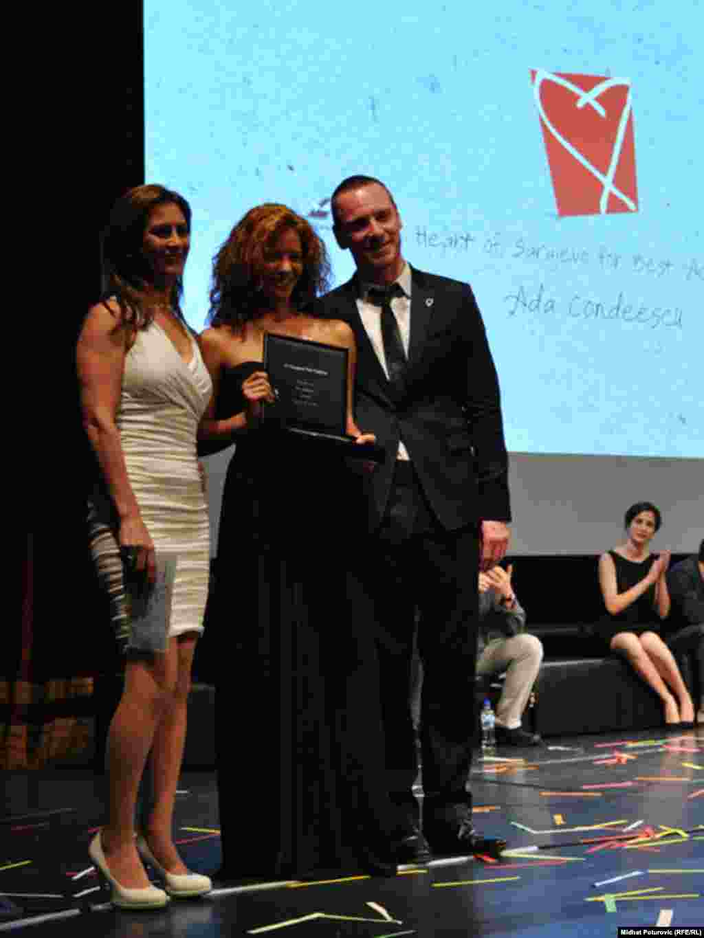Ade Condeescu dobitnica nagrade Srce Sarajeva za najbolju glumicu