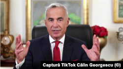 Captură de pe pagina de TikTok a lui Călin Georgescu.