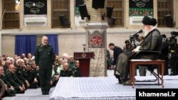 عکسی از دیدار فرماندهان سپاه با علی خامنه‌ای، ۱۰ مهر ۱۳۹۸