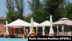 В донецком аквапарке, июль 2021 года