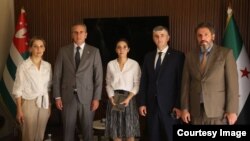 Абхазская делегация в Сирии