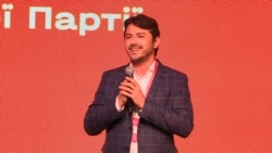 Сергій Притула на з’їзді партії «Голос», липень 2020 року