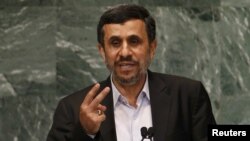 Ахмадинежад Башкы ассамблеяда. 26-сентябрь, 2012-жыл. 