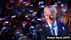 Байден: для мене честь і шана бути обраним наступним президентом США. 7 листопада 2020 року