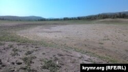 Русло реки Биюк-Карасу выше Белогорского водохранилища