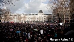 ფართომასშტაბიანი აქცია პარიზში