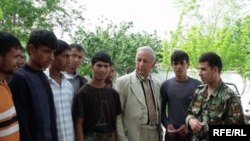 Даъвашудагон ба сафи артиш дар ноҳияи Восеъ(акс аз бойгонӣ)