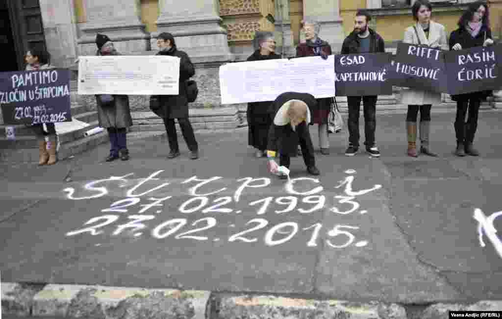 Akcija Žena u crnom u Beogradu