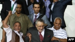 Лівія – Абдельбасет аль-Меґрахі під час прибуття до Тріполі, 20 серпня 2009 р.