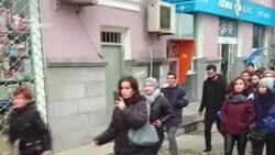 რუსთავში მიკროავტობუსებით მგზავრობის გაძვირება გააპროტესტეს