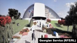 ქუთაისში პარლამენტის შენობის მაკეტი