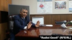 Бег Сабур, раиси Хадамоти алоқа ва қудои раиси ҷумҳури Тоҷикистон