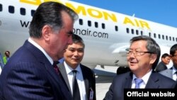 Тажик президенти буга чейин Бишкекке келип кеткен 27-май, 2013-жыл 