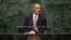 Barack Obama na 69. Generalnoj skupštini UN u New Yorku, 24. septembar 2014.