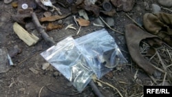 На місці масового поховання