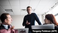 Алексей Навальный в штабе