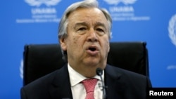 Sekretari i përgjithshëm i Kombeve të Bashkuara, Antonio Guterres.
