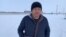 Гражданский активист Дулат Агадил. Акмолинская область, 26 ноября 2019 года. 
