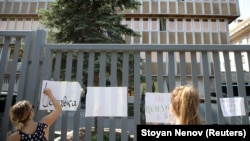 Protestul jurnaliștilor la postul public de radio. 13 septembrie 2019