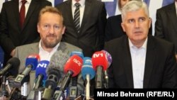 Bakir Izetbegović (L) i Dragan Čović (R)