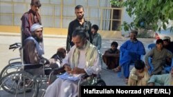 تصویر آرشیف از معلولین ولایت فراه جنبهٔ تزئینی دارد