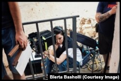 Regjisorja e filmit "Zgjoi", Blerta Basholli.