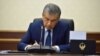 Uzbek President Signs Law On Moving Forward Election