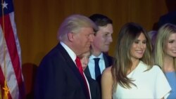 Învingătorul Donald Trump promite să fie președintele tuturor americanilor