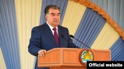 Tajik President Emomali Rahmon has ruled for Tajikistan for more than two decades (file photo).