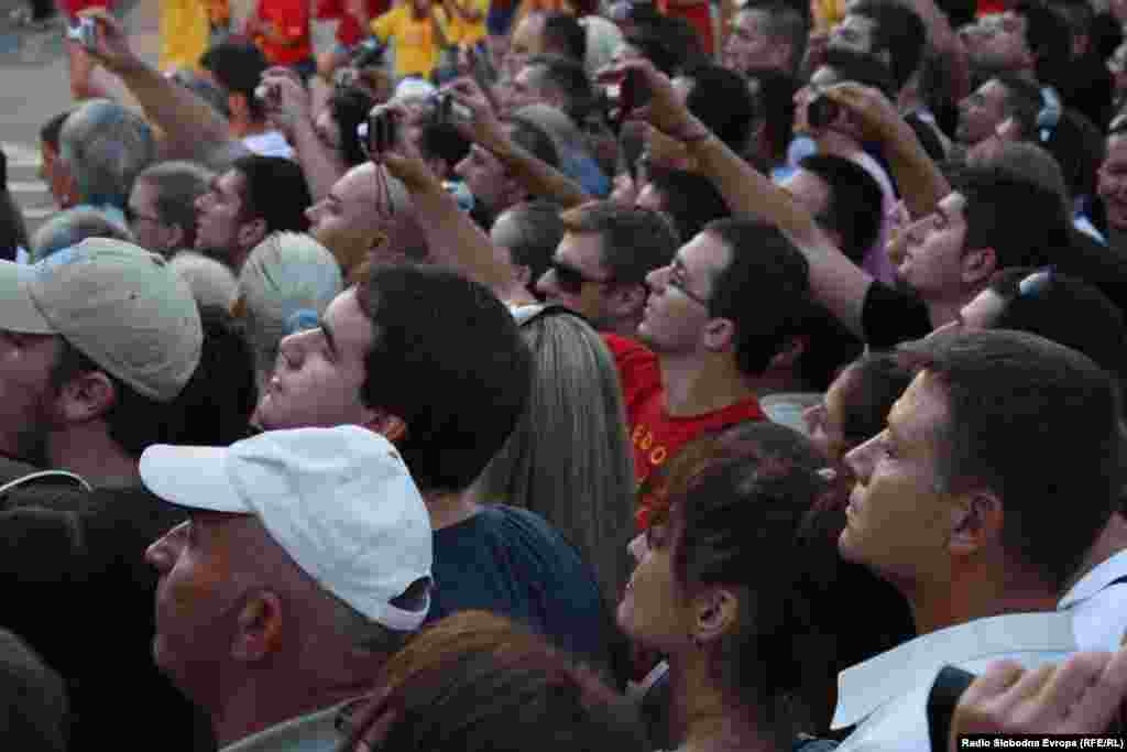 Прослава на 20-годишнината од независноста на Македонија.