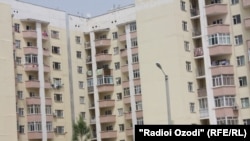 Яке аз манзилҳои баландошёнаи шаҳри Душанбе