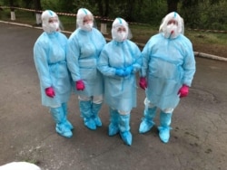 Об'єднана група лікарів. Двоє з Одеси, інші двоє – з Подільська