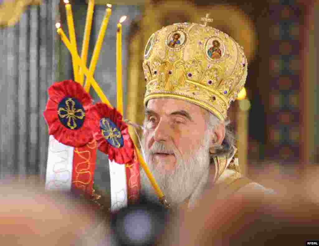 Srbija - Vladika niški Irinej, izabran je za novog patrijarha Srpske pravoslavne crkve, Beograd, 23.01.2010. Foto: Vesna Anđić 