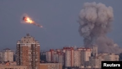 Ілюстраційне фото. Збиття російського дрона над Києвом, 7 вересня 2025 року