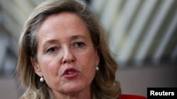 Nadia Calviño spanyol pénzügyminiszter