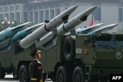 Китайские крылатые ракеты на параде 3 сентября 2025 года