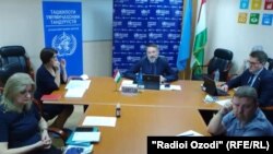 Пресс-конференция миссии ВОЗ. Душанбе, 12 мая 2020 года