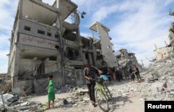 Газа секторының солтүстігі. 15 мамыр 2025 жыл.