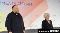 Голова Верховної Ради Руслан Стефанчук на Третьому парламентському саміті «Кримської платформи»