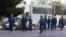 Türkmenistanyň polisiýa işgärleri.